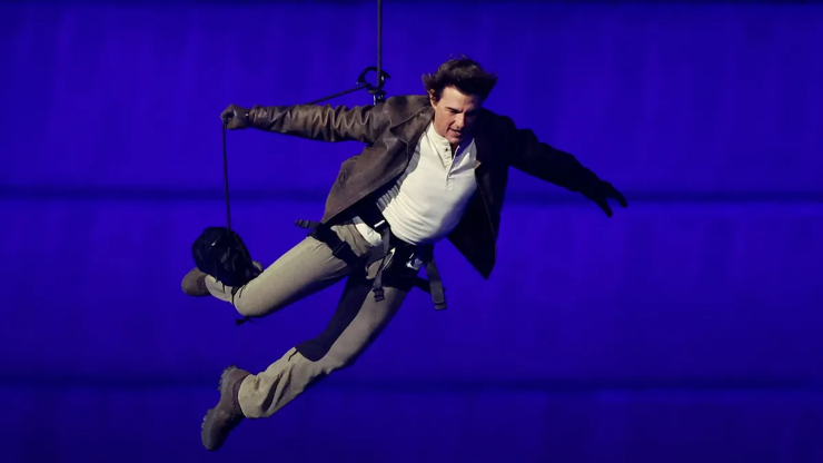 Tom Cruise en los Juegos Olímpicos. / RRSS