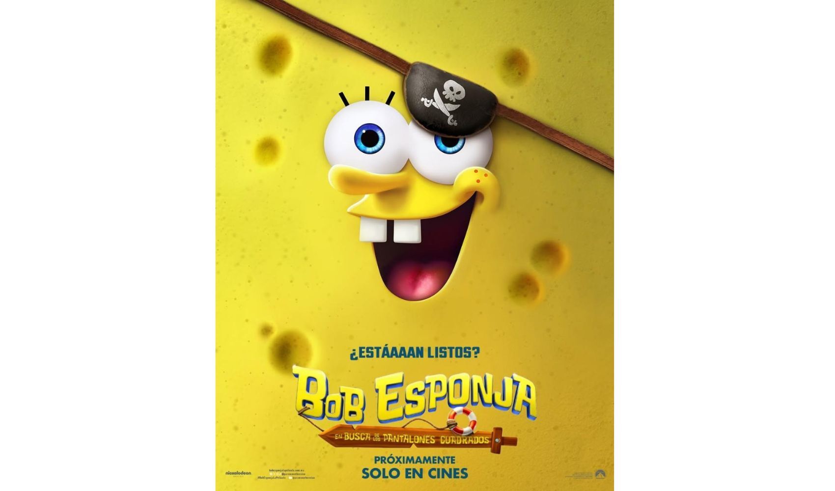 Bob Esponja: una aventura pirata. / Productora.