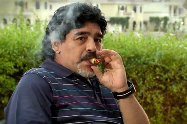 Diego Armando Maradona.