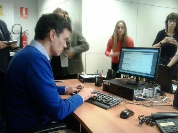 Pedro Sánchez, en el chat de MUNDIARIO & Diariocritico.