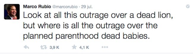 Tuit de Marco Rubio.