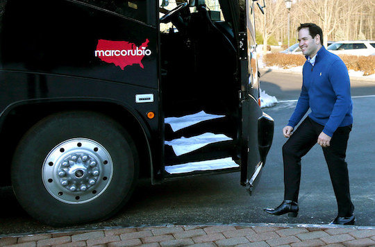 Las botas de Marco Rubio.