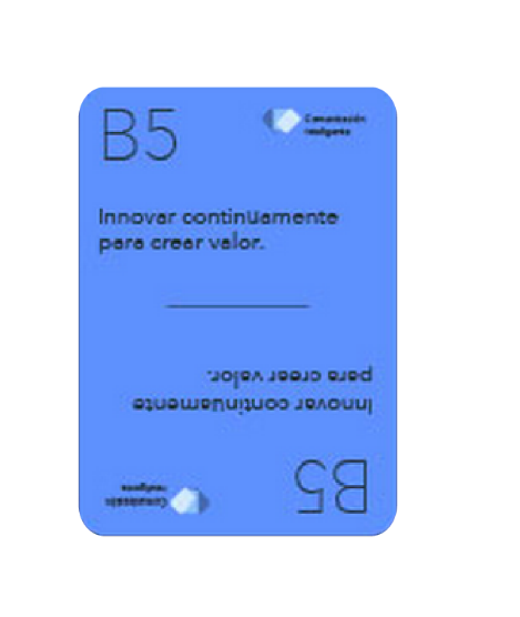 PLAAM tarjeta azul