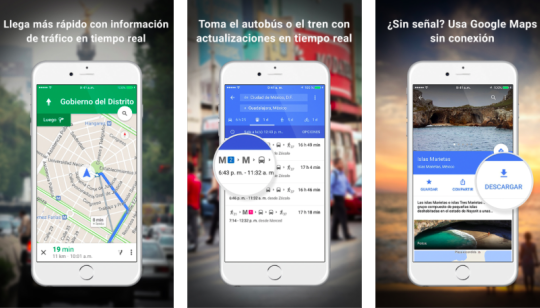 Google Maps. / iTunes