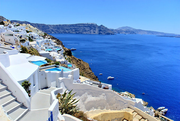 Santorini, Grecia. Pixabay