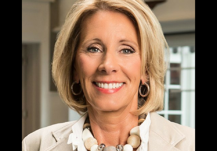 Betsy DeVos.