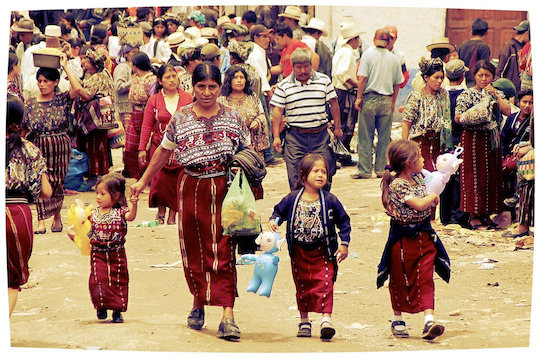 Mujeres guatemaltecas. / Flickr Antoine Vasse Nicolas
