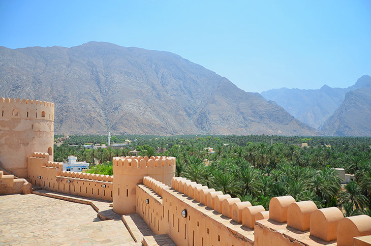 Fuerte de Rustaq. / Sabela Montero
