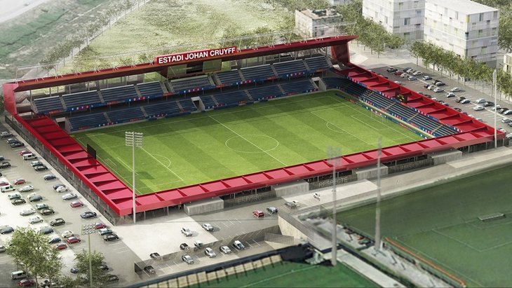 Estadio Johan Cruyff. / @FCBarcelona