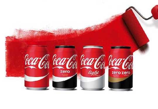 Latas de Coca Cola.