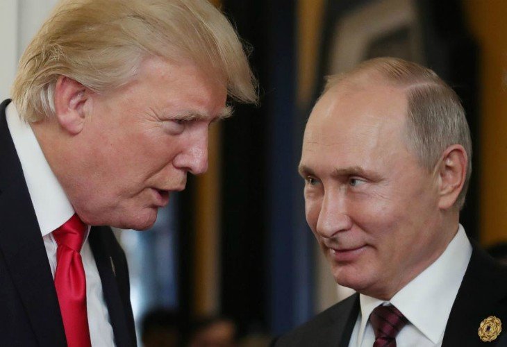 Donald Trump, presidente de Estados Unidos y Vladimir Putin, presidente de Rusia. The Daily Beast