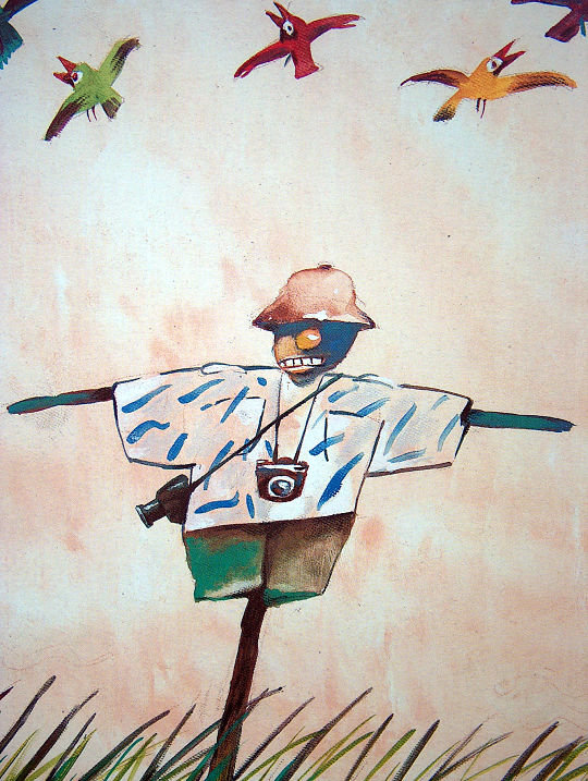 Espantapájaros -Gran Premio PortoCartoon 2002 / Cau Gomez
