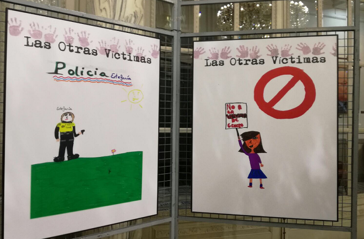 Ilustraciones hechas por los niños.