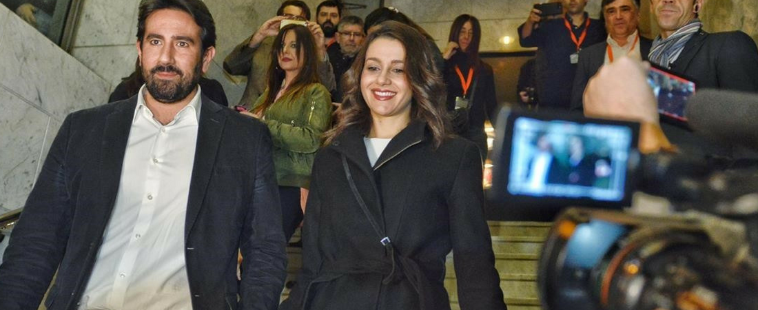 Inés Arrimadas, líder de Ciudadanos en Cataluña.
