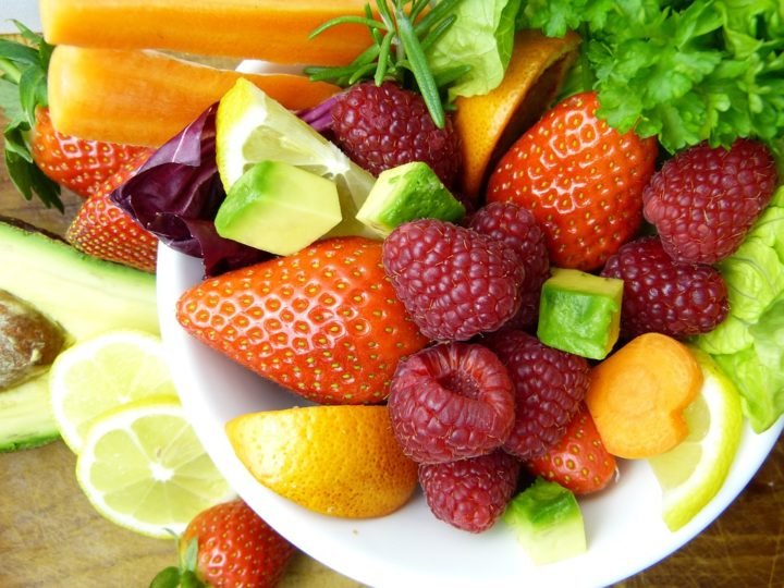Frutas y verduras. RR SS.