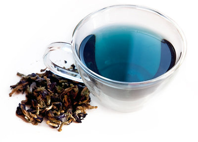 Té azul. RR SS