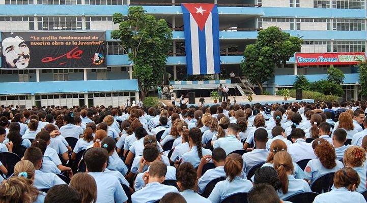 La Escuela vocacional Lenin, en Cuba.