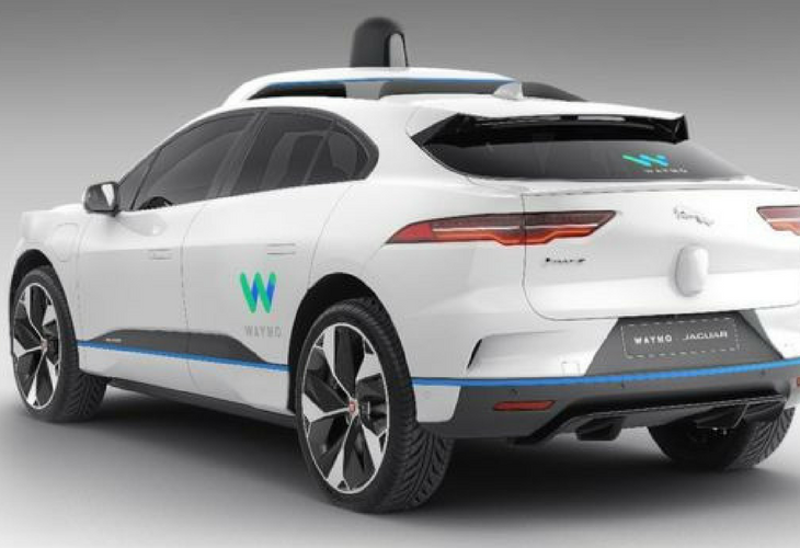 Jaguar autodirigible fue revelado en Nueva York. / Waymo