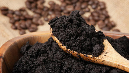 Borra de café en una cuchara. Primicias24.com