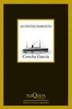 Acontecimiento./ Portada de Tusquets Ediciones.