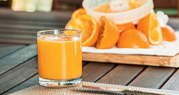 Zumo de naranja. / Pixabay.