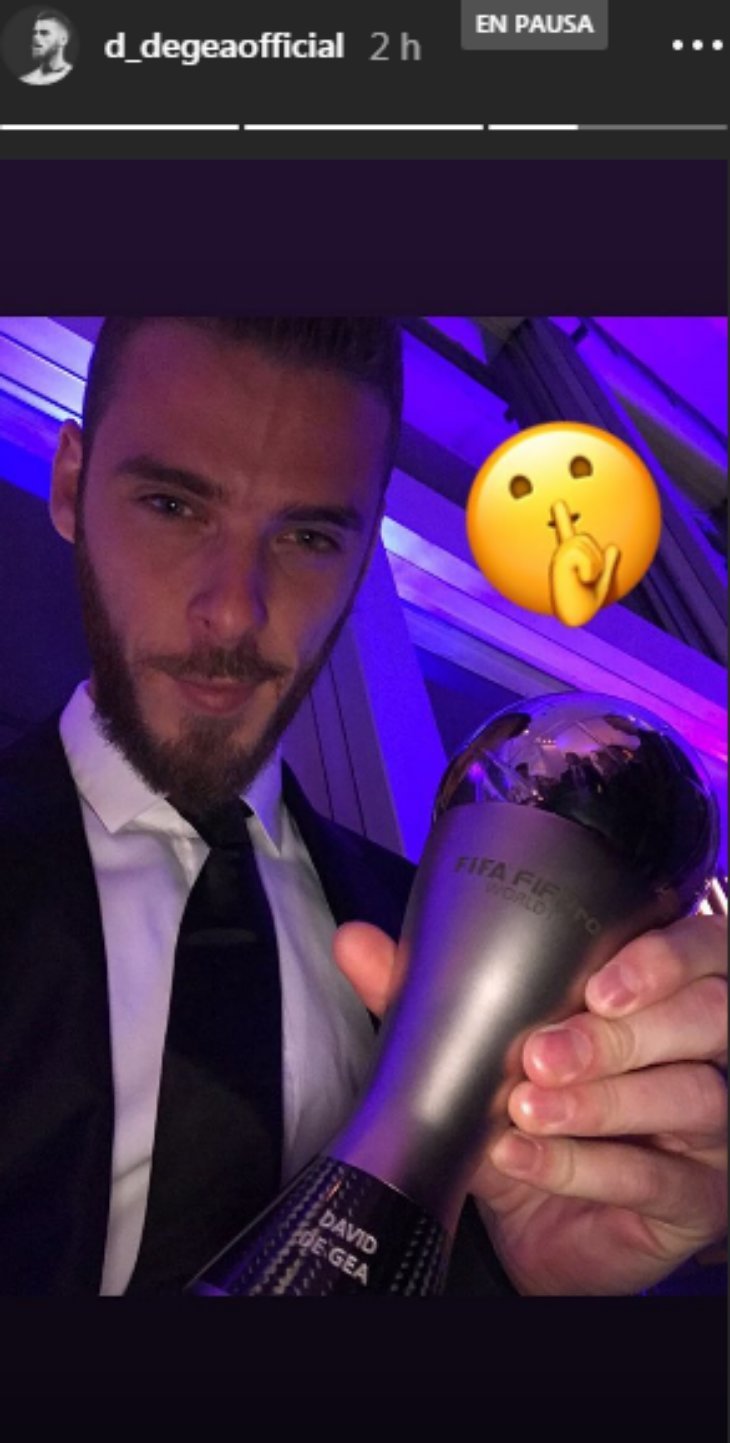David De Gea, futbolista. / Instagram.