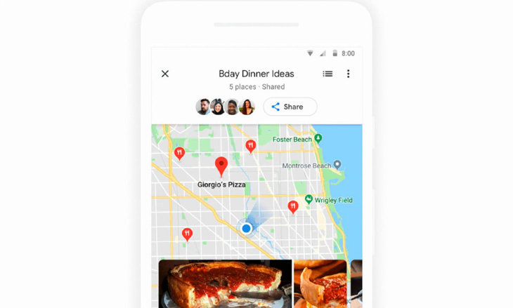 Nueva función de Google Maps. / TechCrunch.