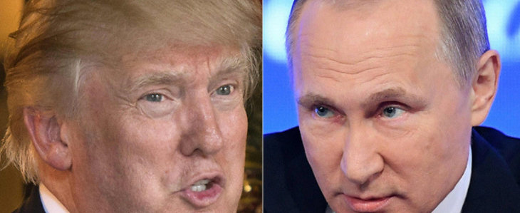 Donald Trump, presidente de Estados Unidos, y Vladimir Putin, presidente de Rusia. / Ynet.co.il