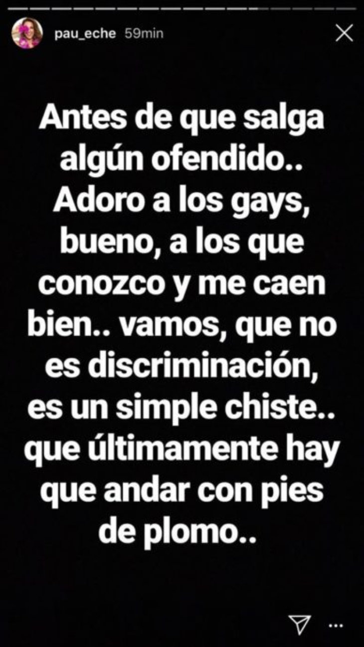 Historias de Instagram de Paula Echevarría. / @pau_eche