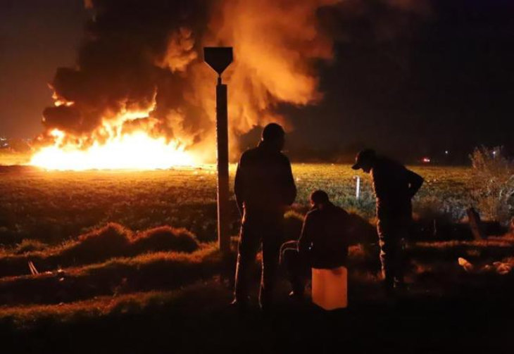 Explosión en México. / RRSS.