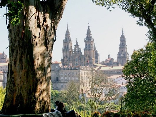 Parque da Alameda. / Turismo de Santiago