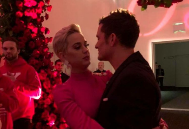Fiesta de compromiso de Katy Perry y Orlando Bloom. / RRSS.