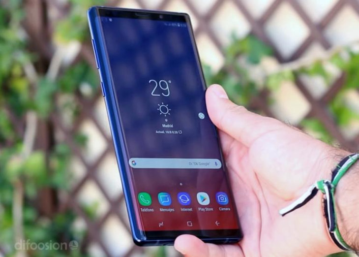 Samsung Galaxy Note 9. / RR SS.