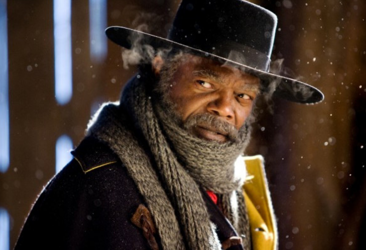 Samuel L. Jackson en la película The Hateful Eight. / Collider.