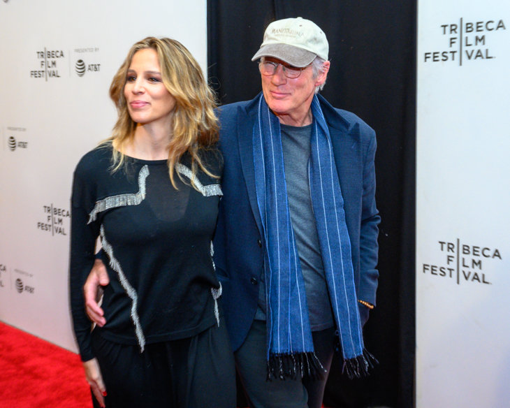 Alejandra Silva y Richard Gere.  Foto: Enrique Shore