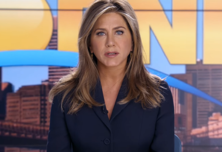 Jennifer Aniston en la serie The Morning Show. / RRSS.