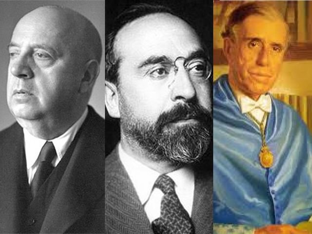 Prieto, Fernando de los Ríos y Besteiro.