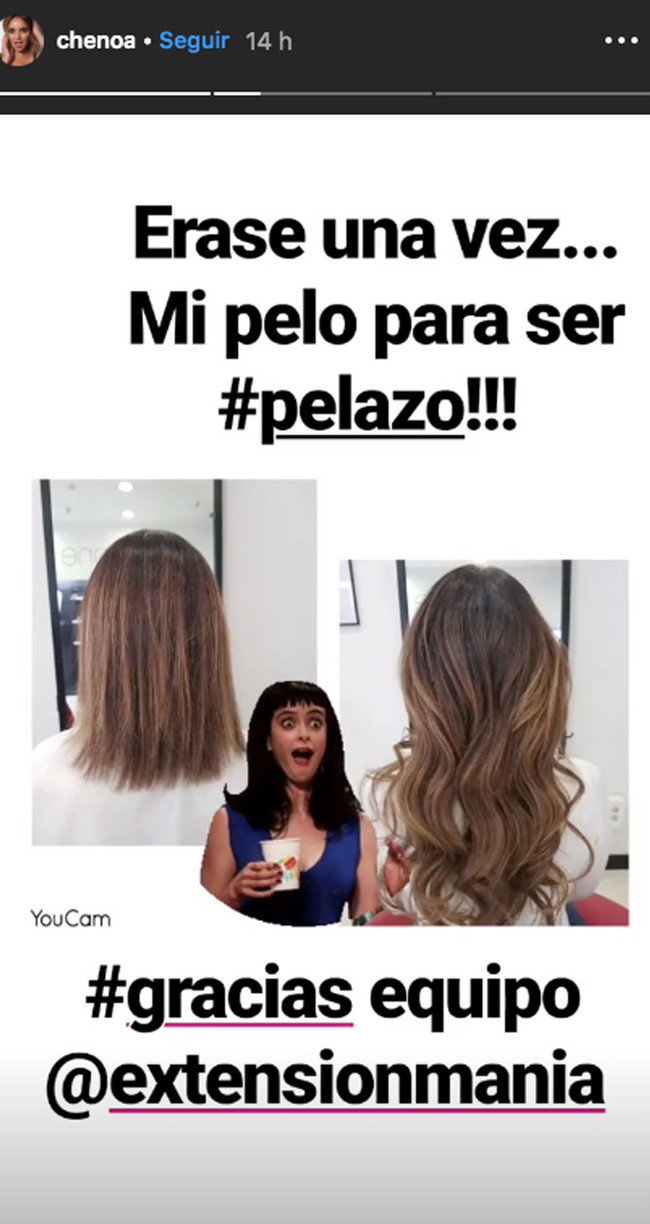 Nuevo look de Chenoa. RR SS