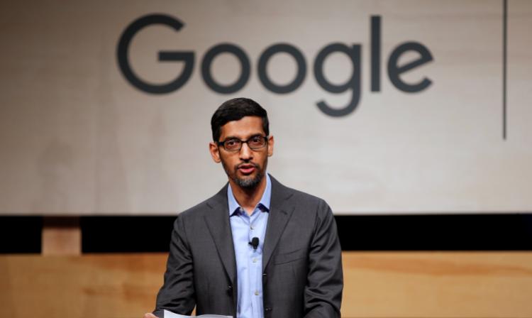 Sundar Pichai, director de Google.