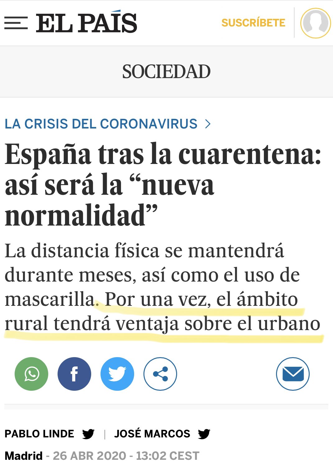 Leído en El País. / @davidfazouro