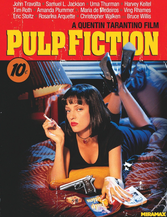 Cartel de Pulp Fiction. / Mundiario