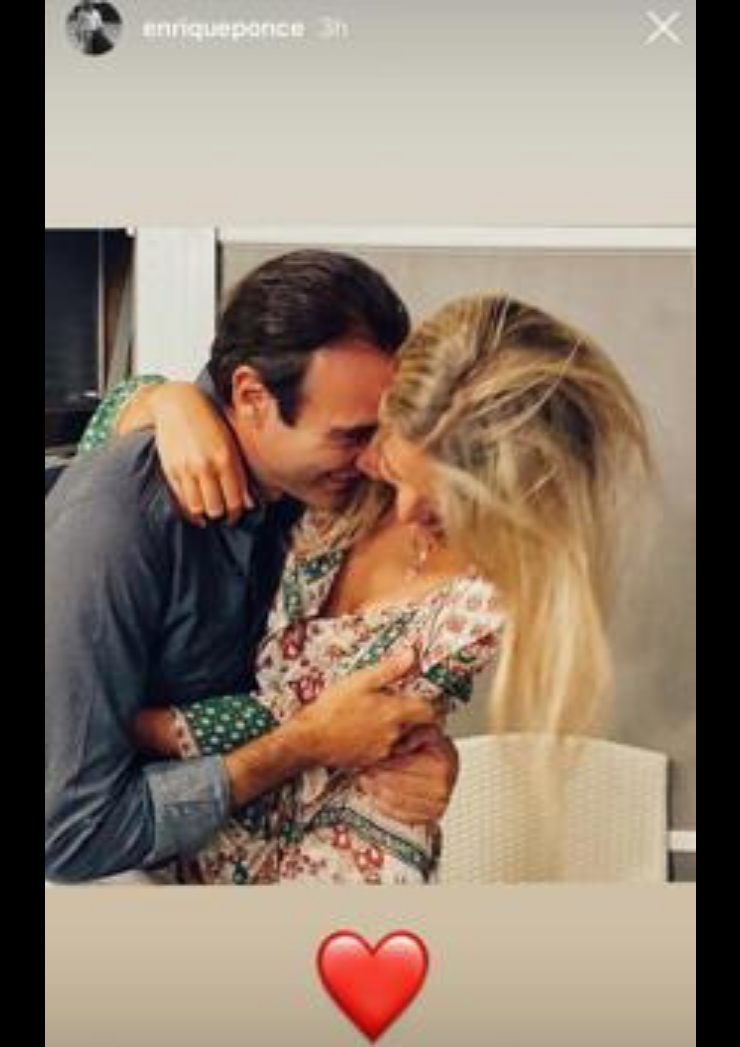 Enrique Ponce y Ana Soria. Instagram.