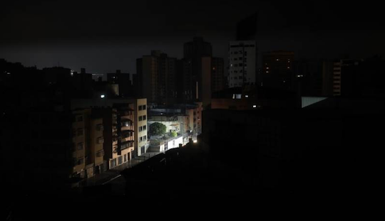 Venezuela en la oscuridad. Apagón 2019. / Cedida / Mundiario