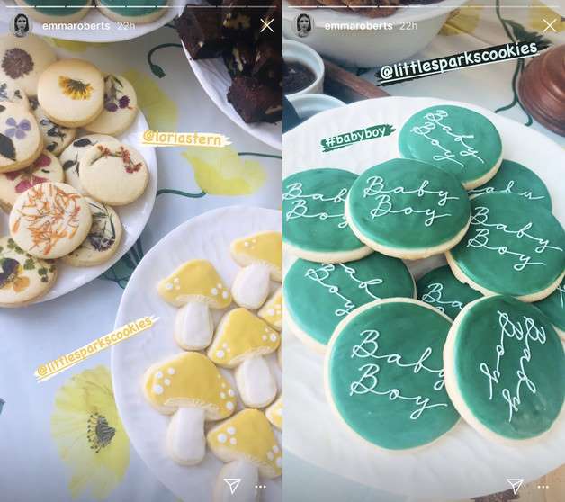 Babyshower de Emma Roberts (2)