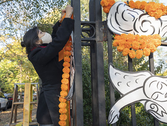 CoVIDA, instalación de Andrea Arroyo, en New York /Bruce Katz