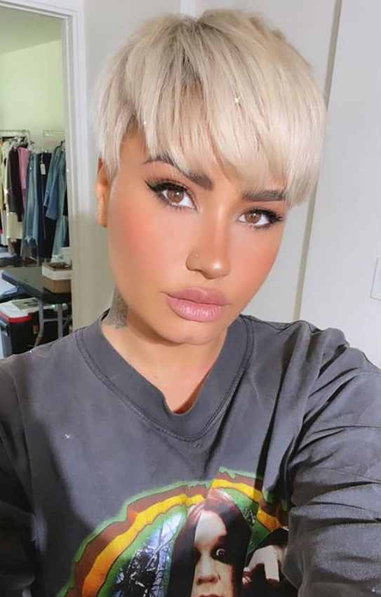 Demi Lovato, cantante. Instagram @ddlovato.