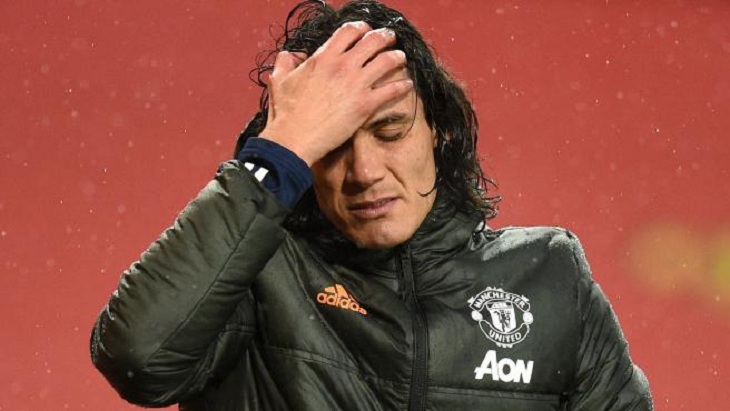 Edinson Cavani, jugador del Manchester United. / RR SS.