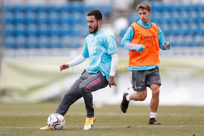 Eden Hazard, delantero del Real Madrid. realmadrid.com