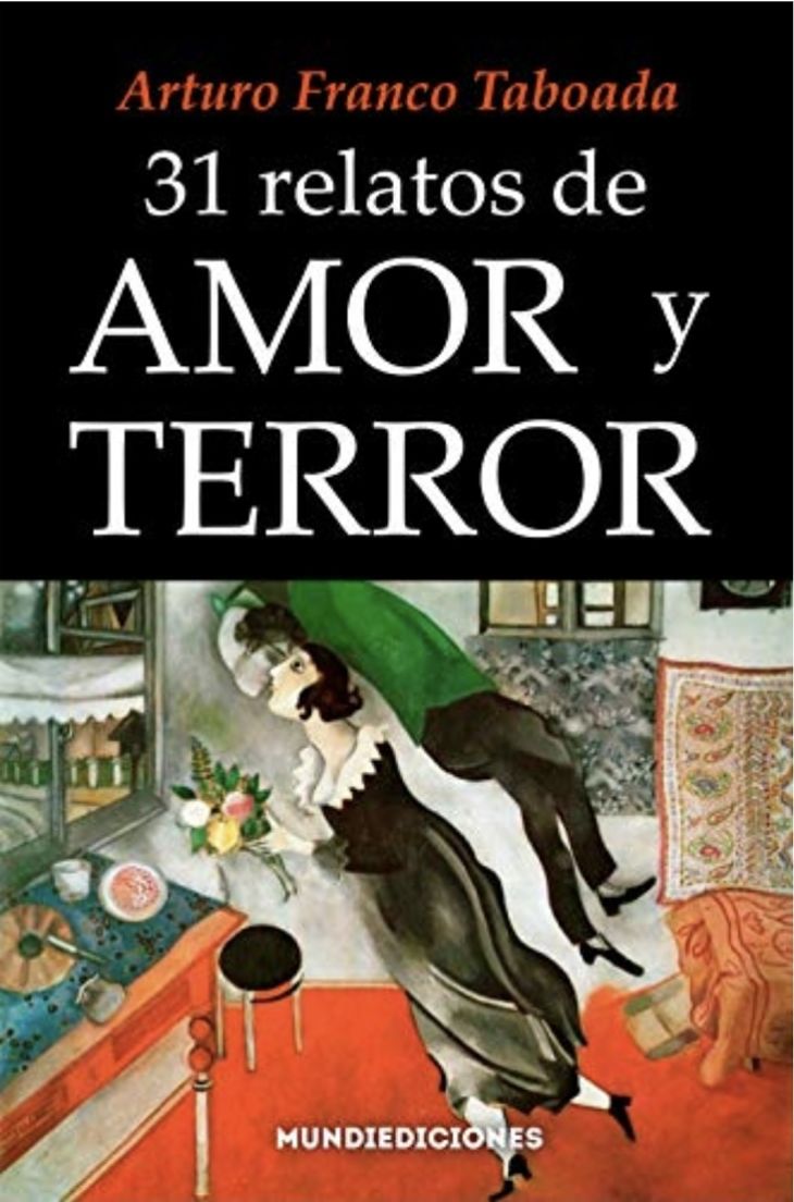 Portada del libro 31 relatos de amor y terror. / Mundiediciones