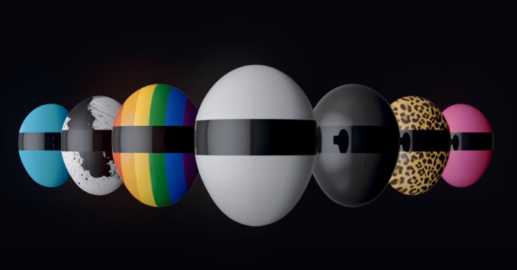 Diseños y colores de la máscara Blanc / Blanc